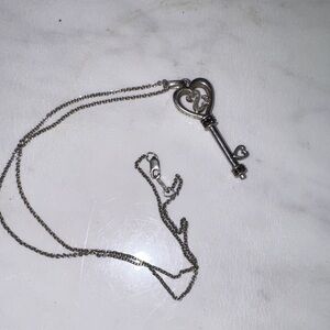 Heart Key Pendant Necklace